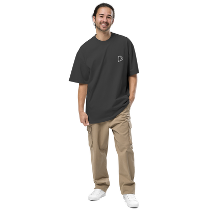 Oversized T-Shirt verwaschen Butterfly/Snake Design