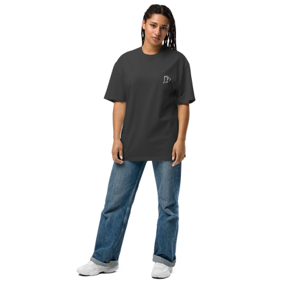 Oversized T-Shirt verwaschen Butterfly/Snake Design